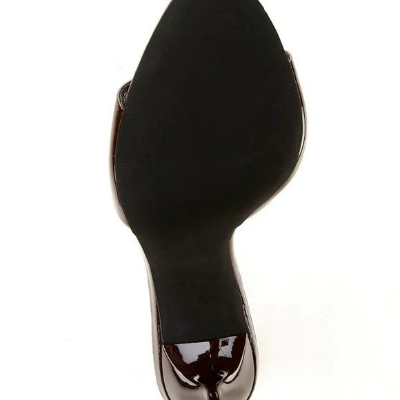 Jeffrey Campbell Dark Brown Patent Heels - Picture 6 of 6